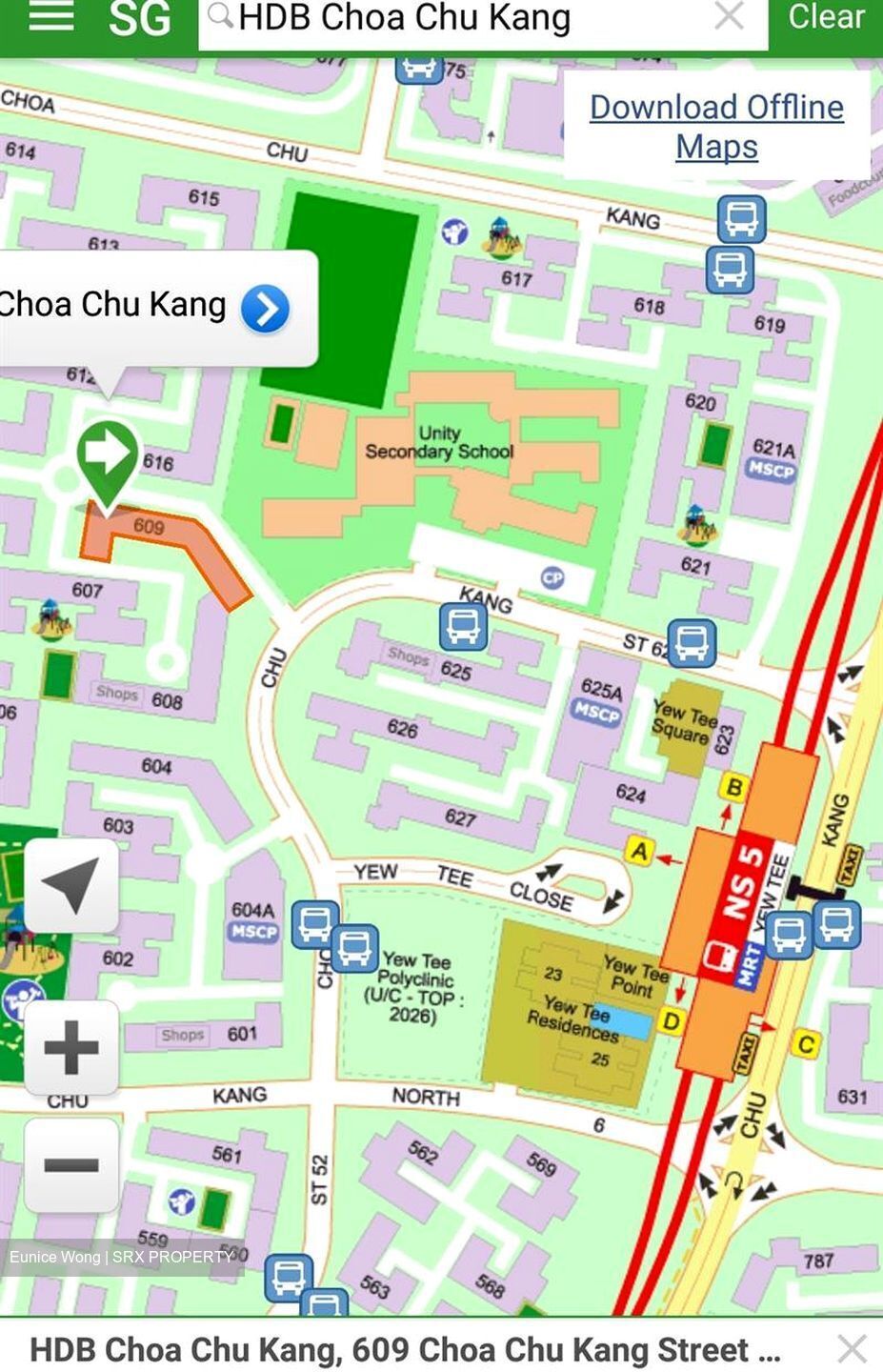 Blk 609 Choa Chu Kang Street 62 (Choa Chu Kang), HDB 4 Rooms #419804191